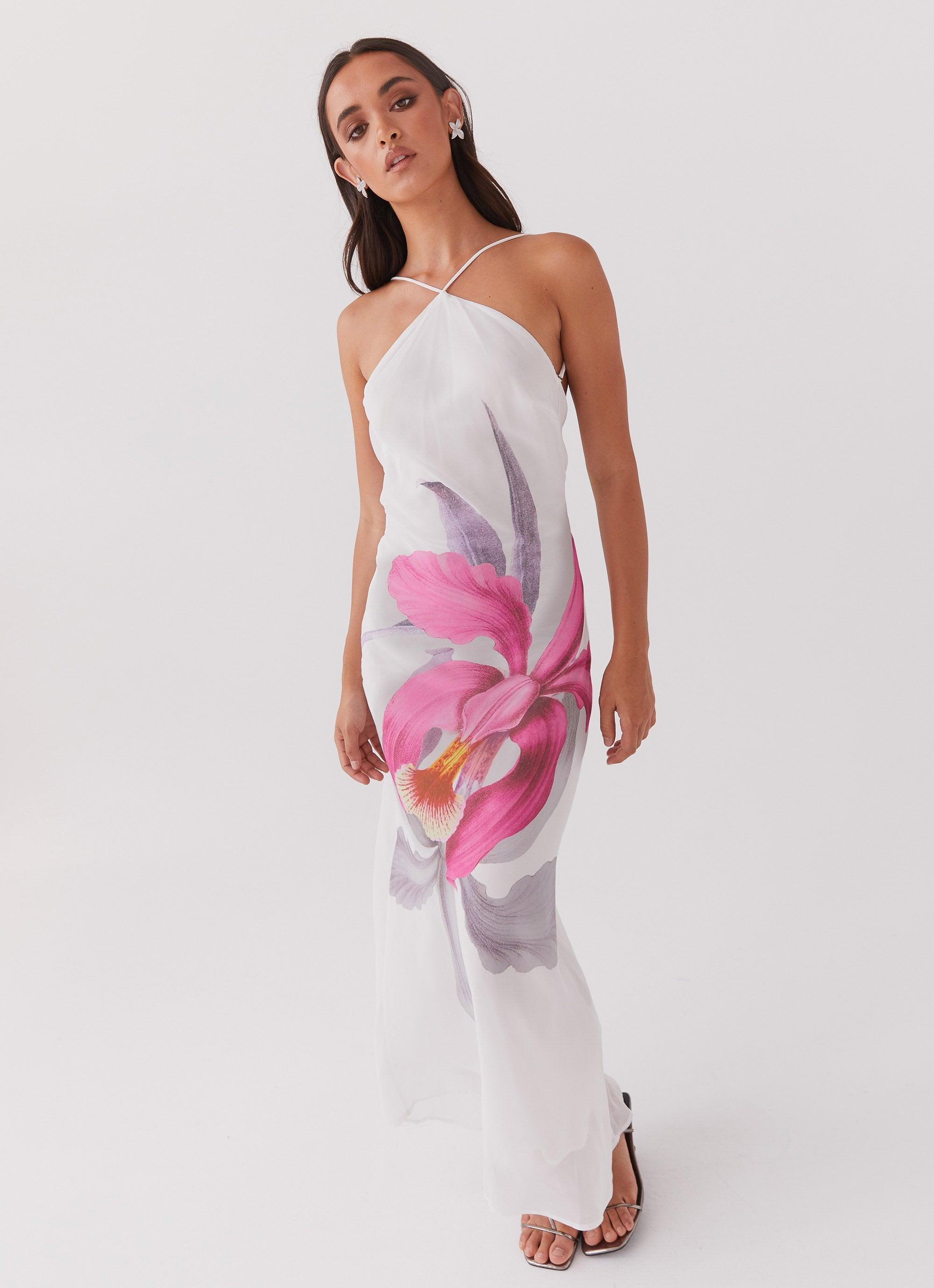 Blossom Hearts Maxi Dress - Tulip Floral Product Image