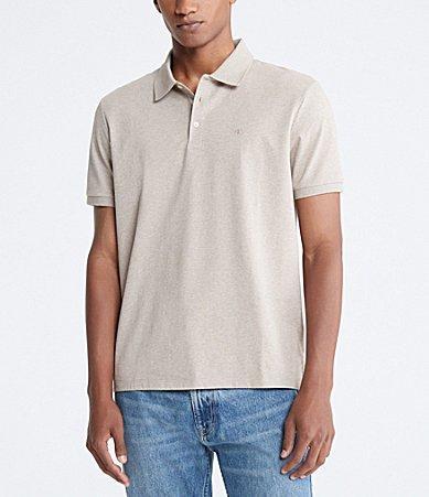 Calvin Klein Short Sleeve Classic Fit Smooth Polo Shirt Product Image