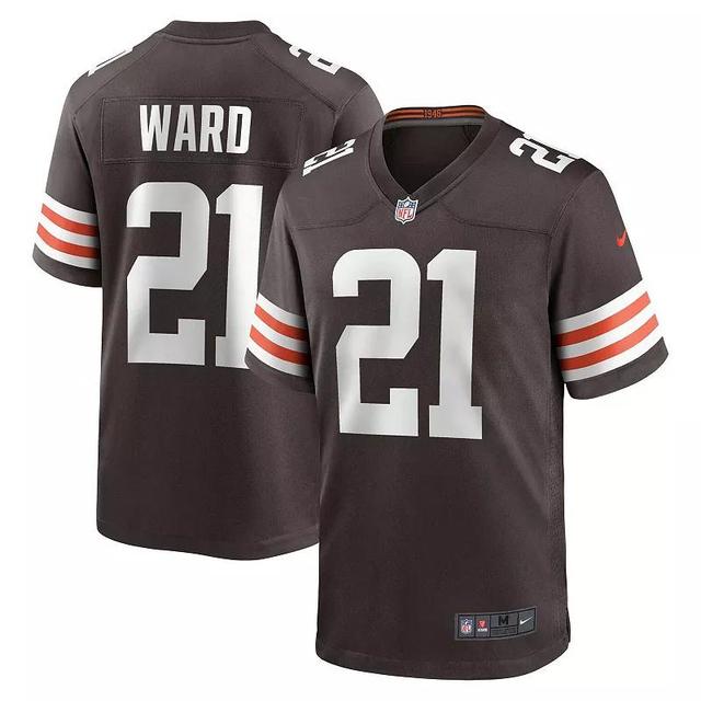 Mens Nike Denzel Ward Cleveland s Game Jersey Product Image