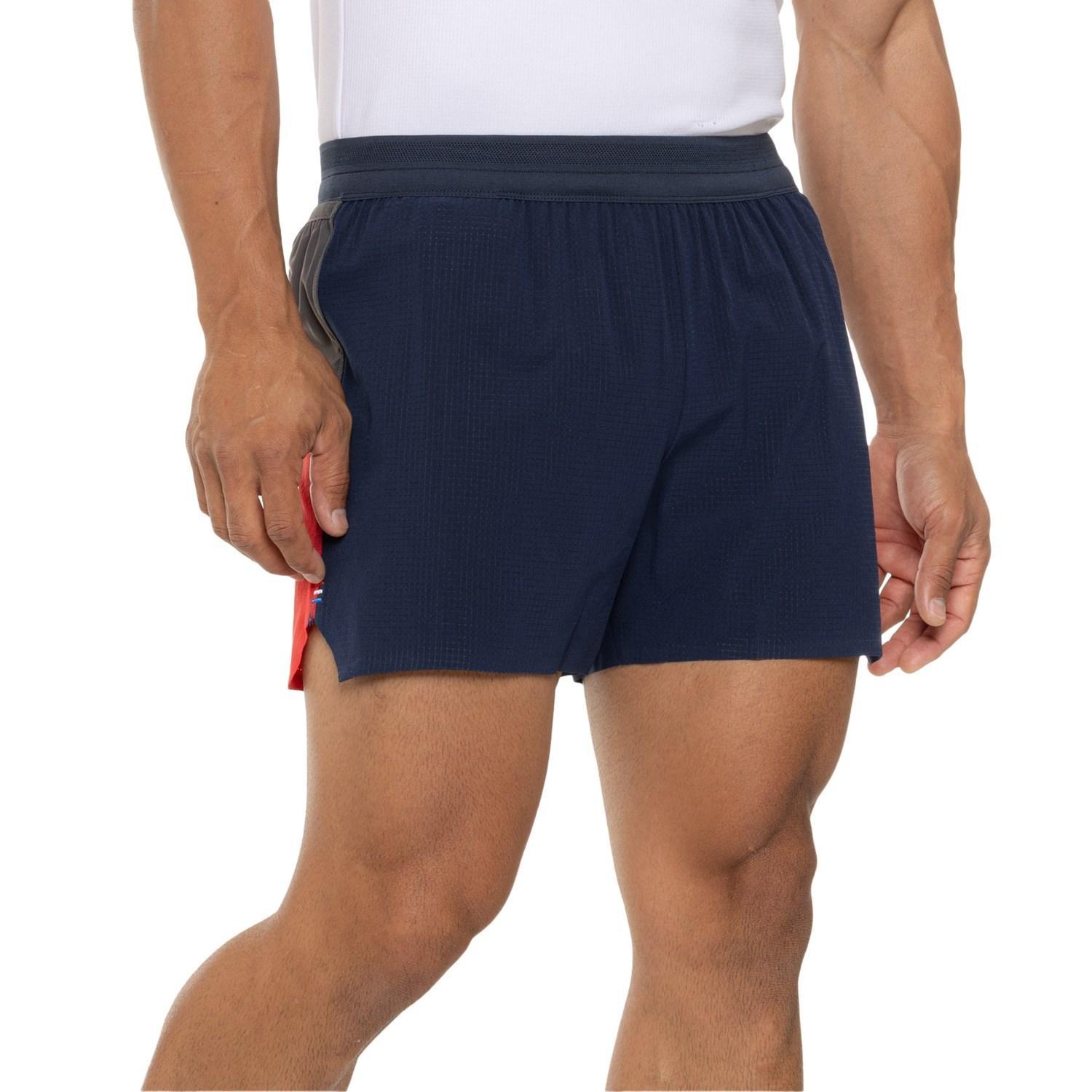 FOURLAPS Distance Shorts - 4”, Built-In Brief Product Image