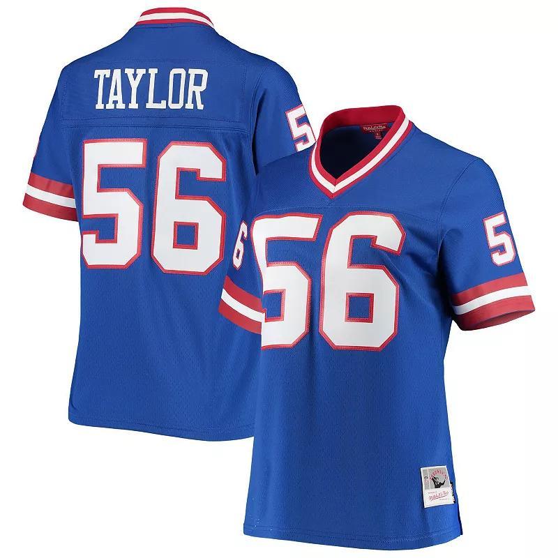 Womens Mitchell & Ness Lawrence Taylor Royal New York Giants 1986 Legacy Replica Jersey Product Image