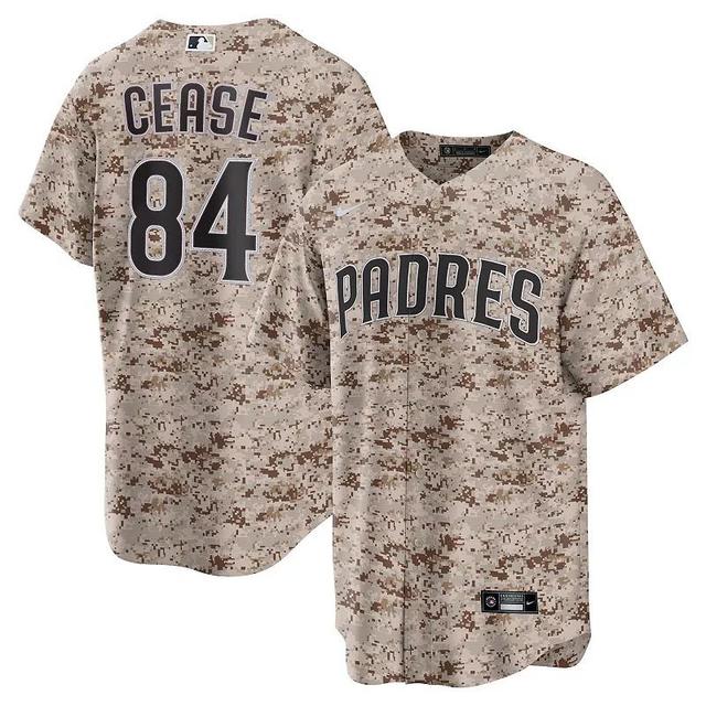 Mens Nike Dylan Cease Camo San Diego Padres Alternate Replica Jersey Product Image