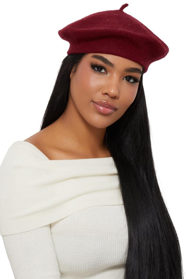 Womens Wool French Beret Product Image