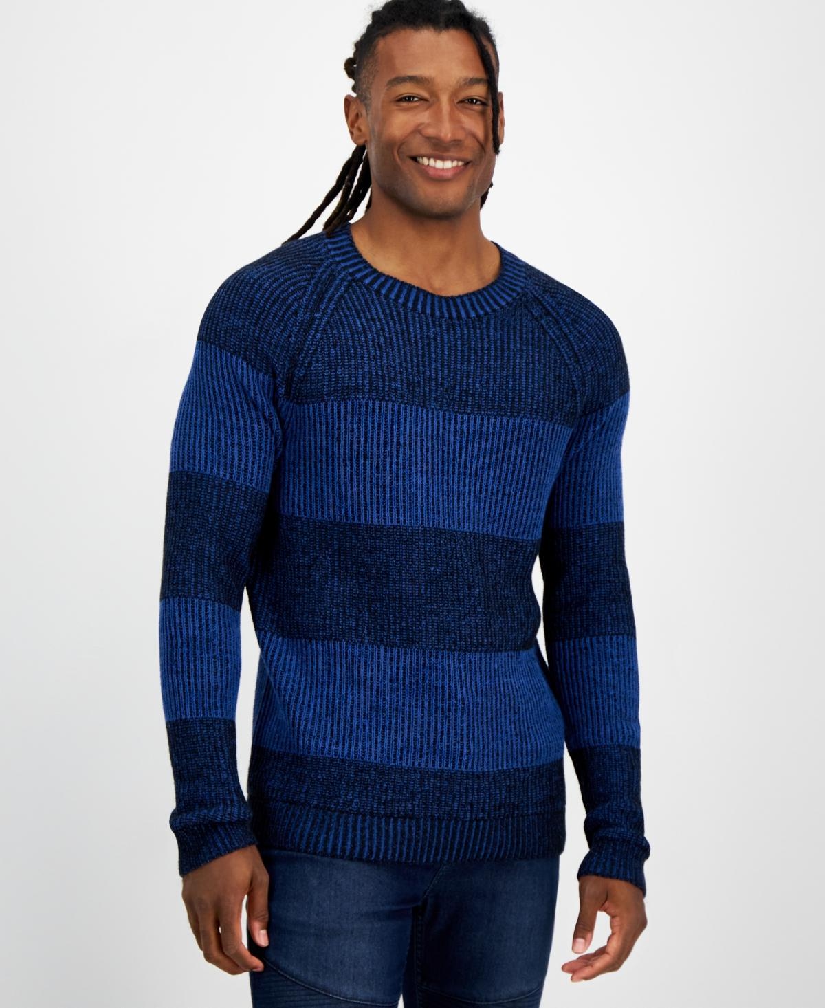 I.n.c. International Concepts Mens Plaited Crewneck Sweater, Created for Macys Product Image