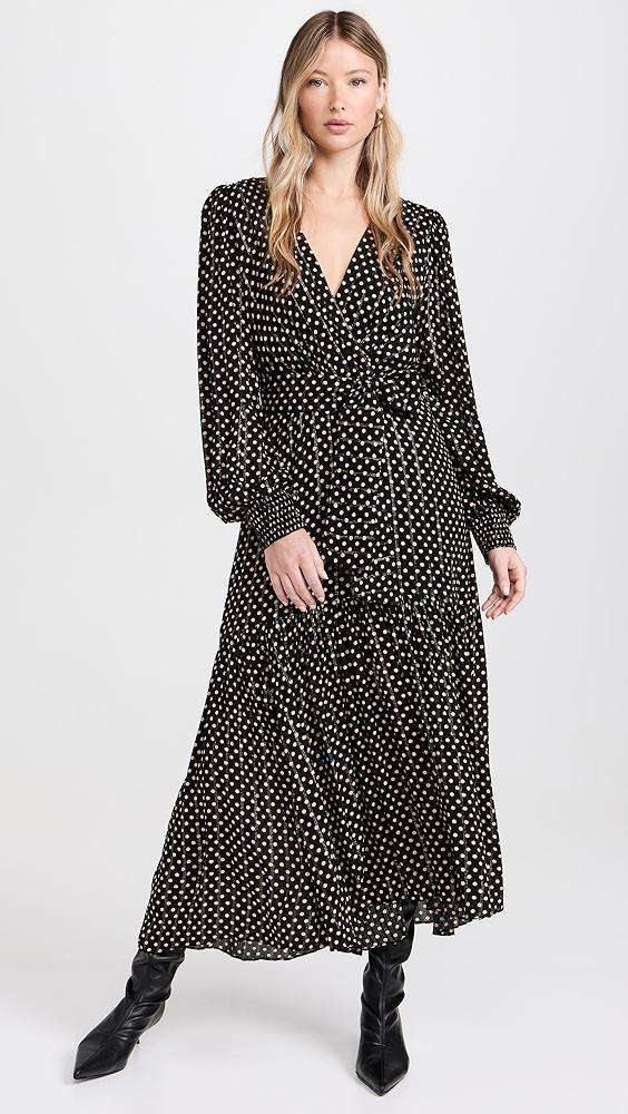 Dress To Nightfall Print Midi Dress | Shopbop Product Image