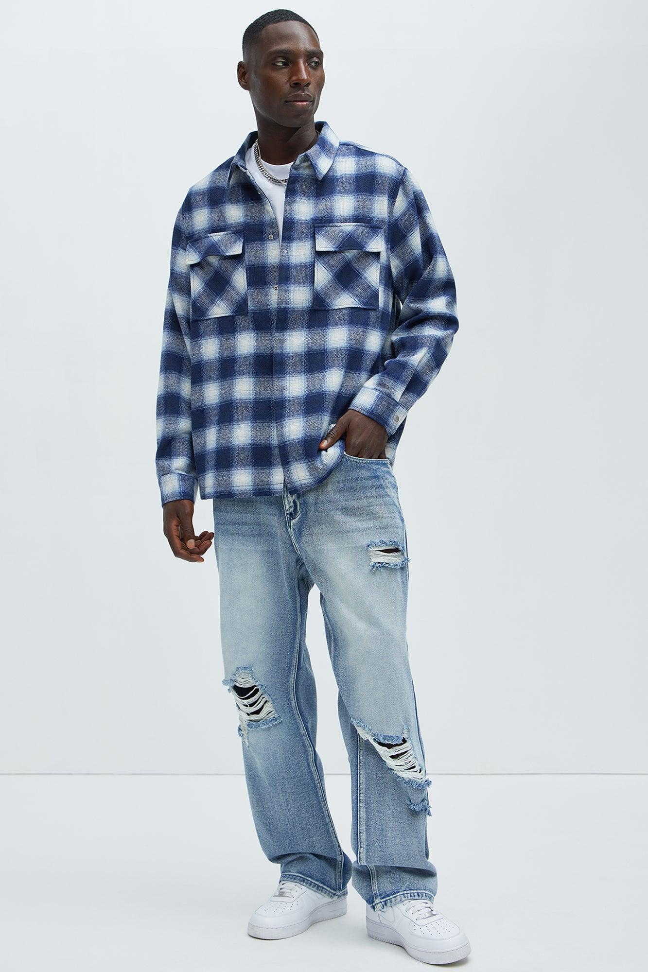 Take Me Away Straight Jeans - Light Blue Wash Product Image