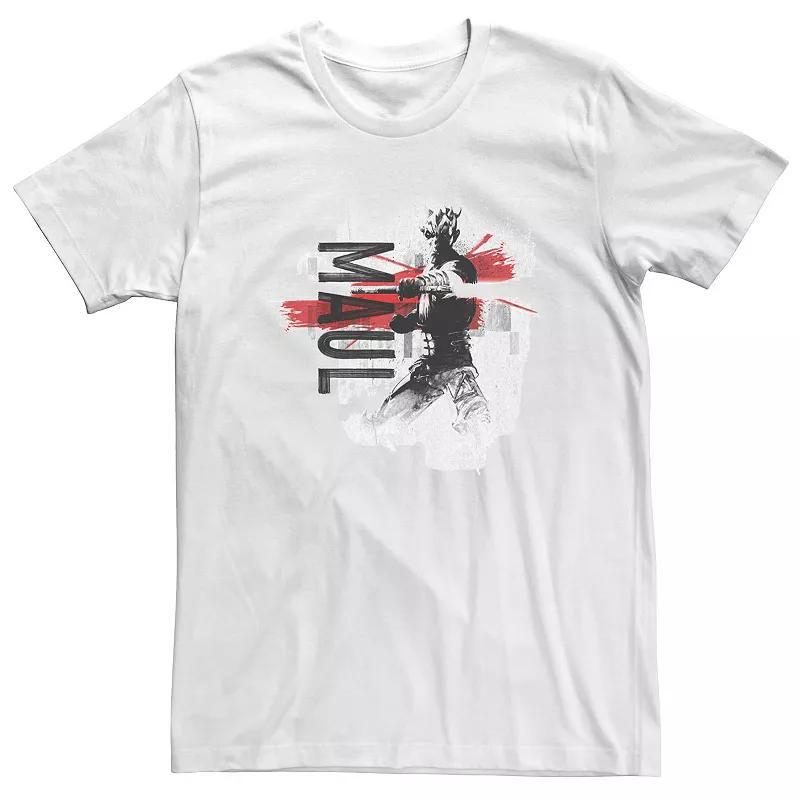 Big & Tall Star Wars Maul Collage Tee, Mens Product Image