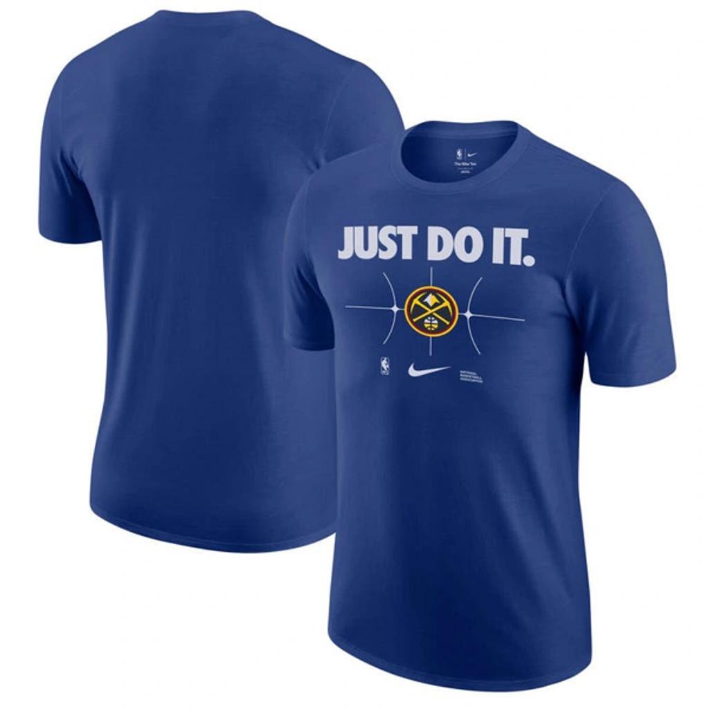 NIKE Navy Denver Nuggets Just Do It T-shirt Product Image