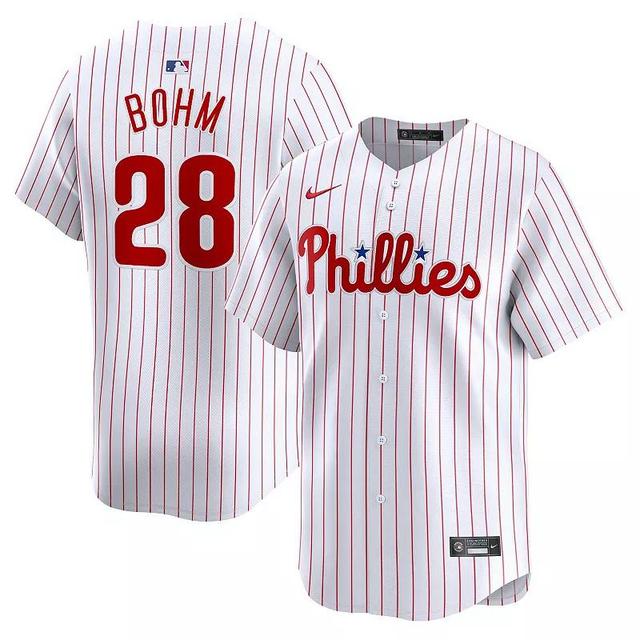 Mens Nike Alec Bohm Philadelphia Phillies Home Limited Player Jersey Product Image