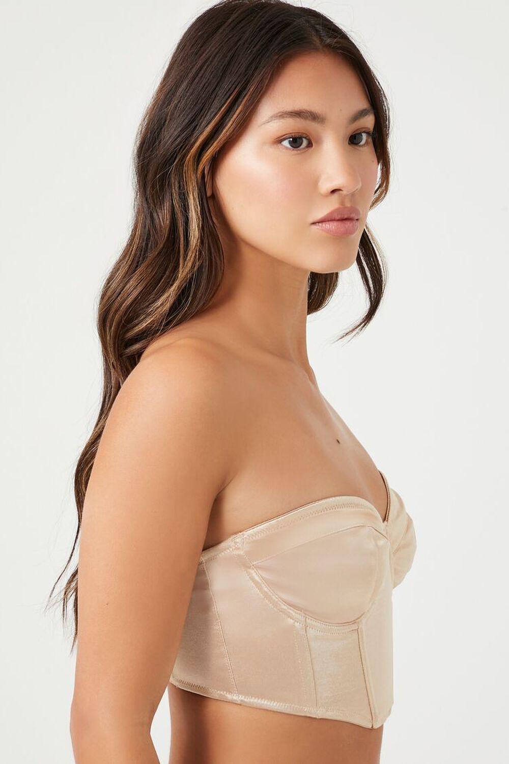 Satin Lingerie Corset | Forever 21 Product Image