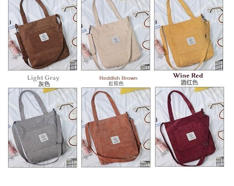 Corduroy Tote Bag Product Image