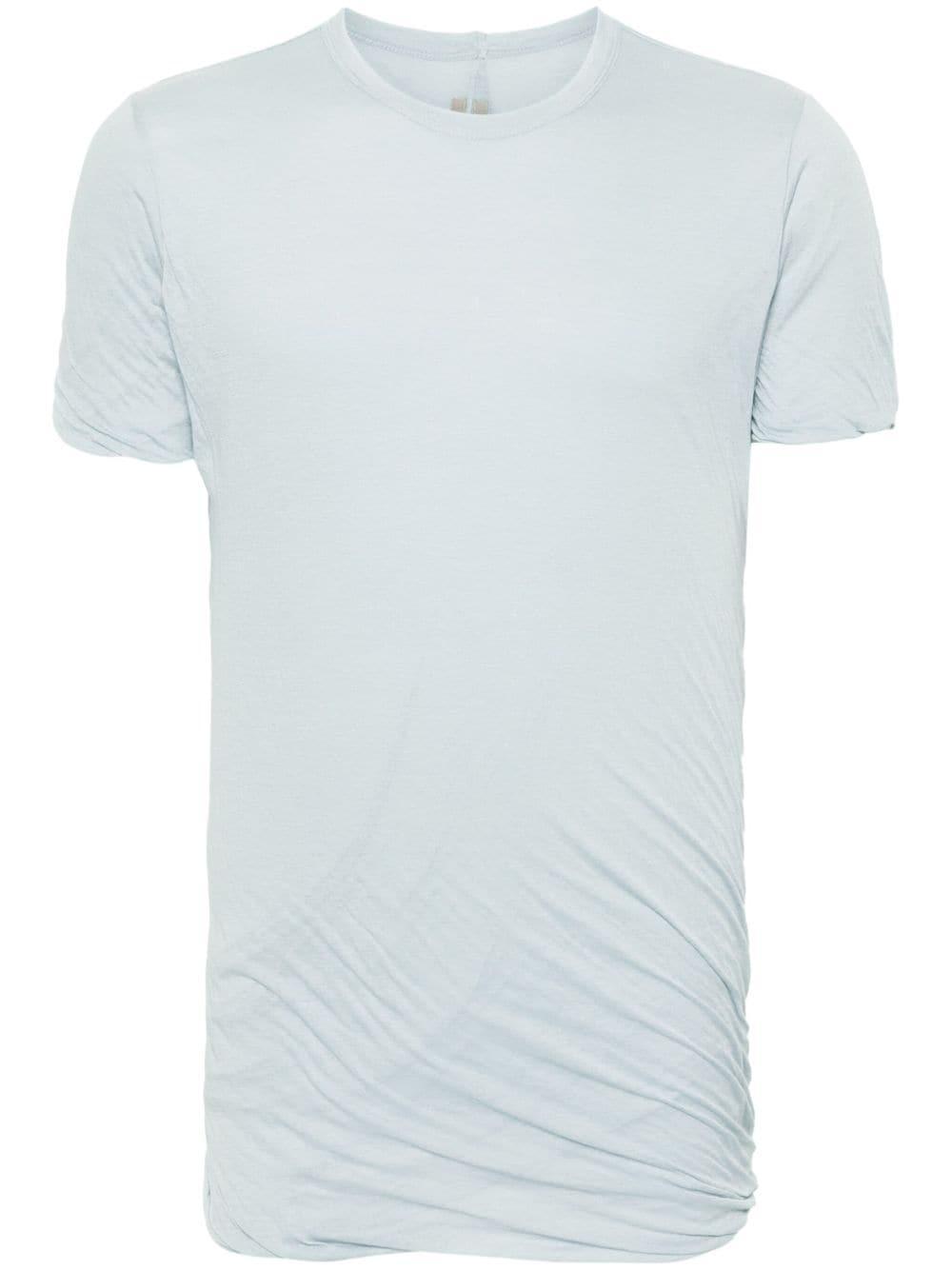 RICK OWENS Blue Porterville Double T-shirt Product Image