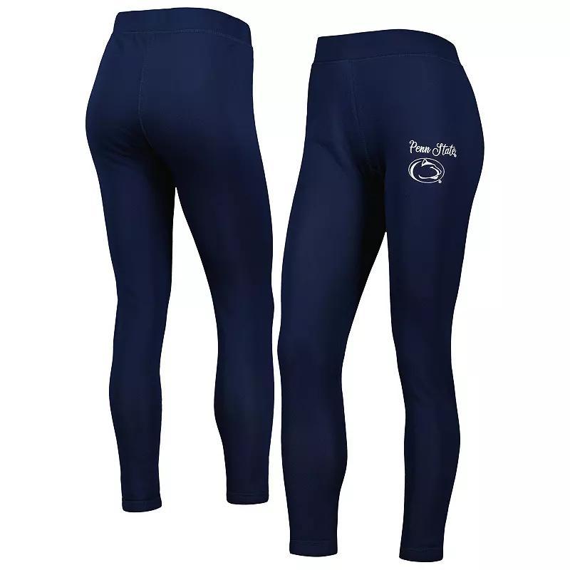 Womens Concepts Sport Penn State Nittany Lions Upbeat Sherpa Leggings Blue Product Image