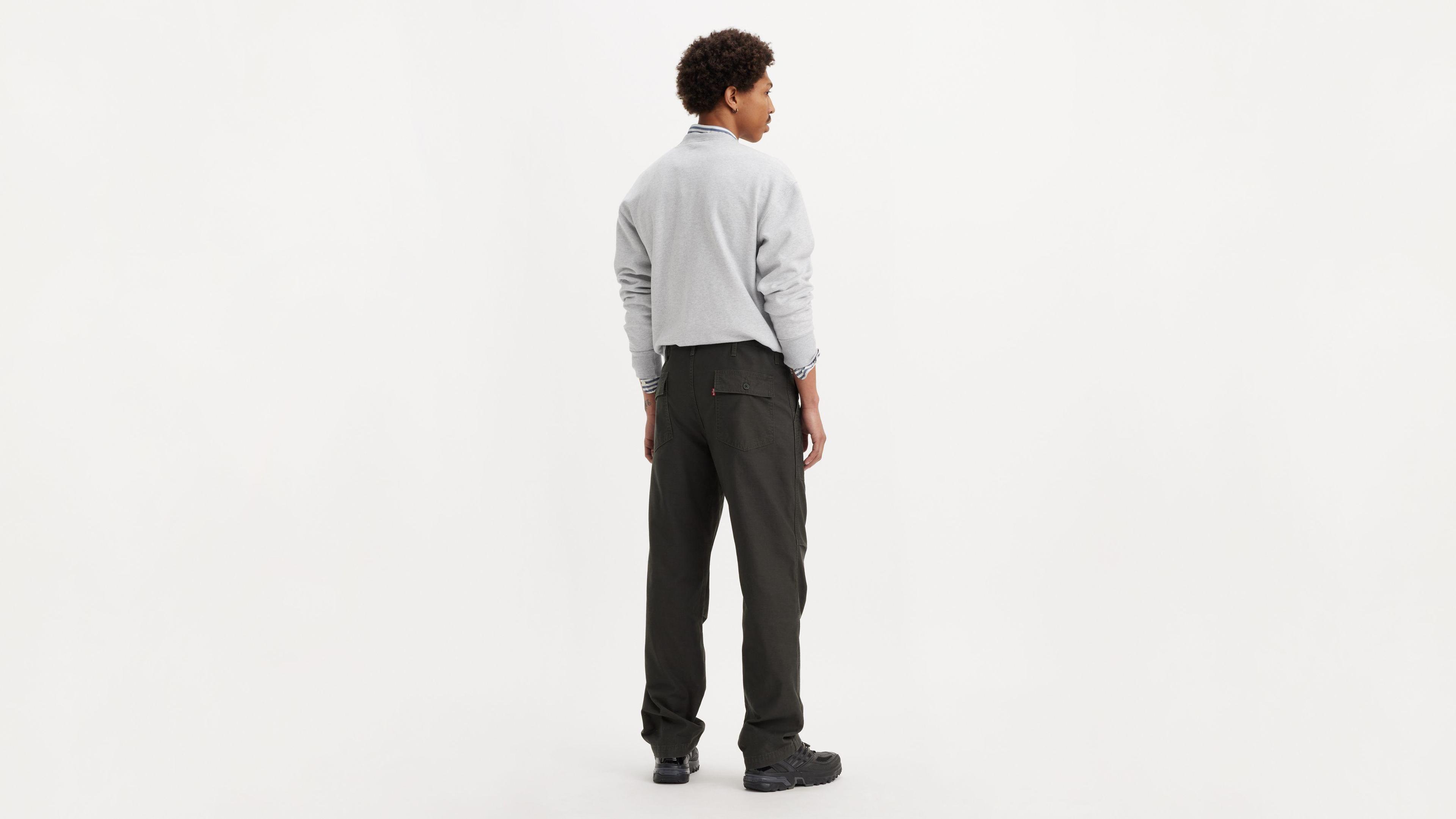 Loose Straight Surplus Men's Pants Product Image