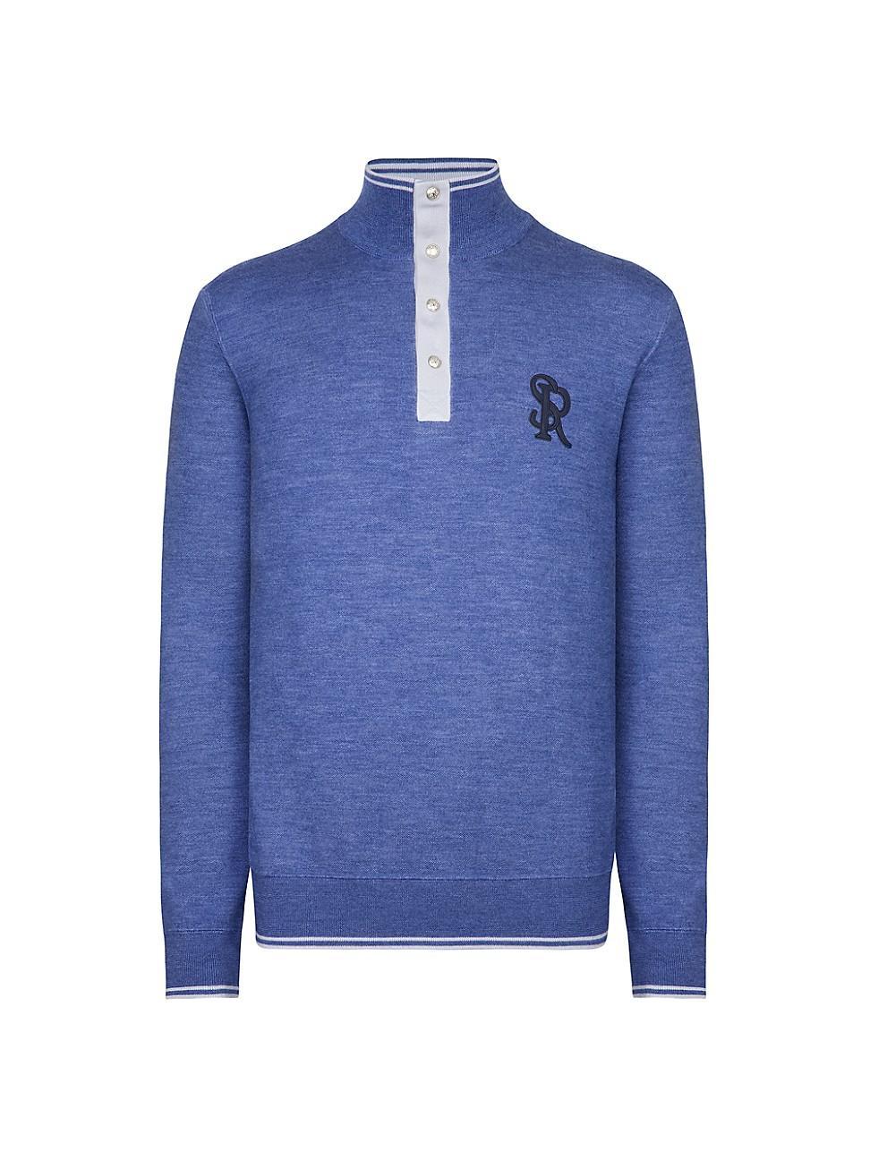 Mens Mockneck Sweater Product Image