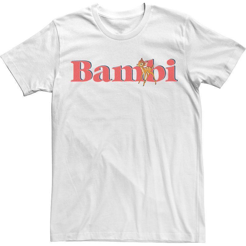 Disneys Bambi Mens Simple Bambi Logo Tee Product Image