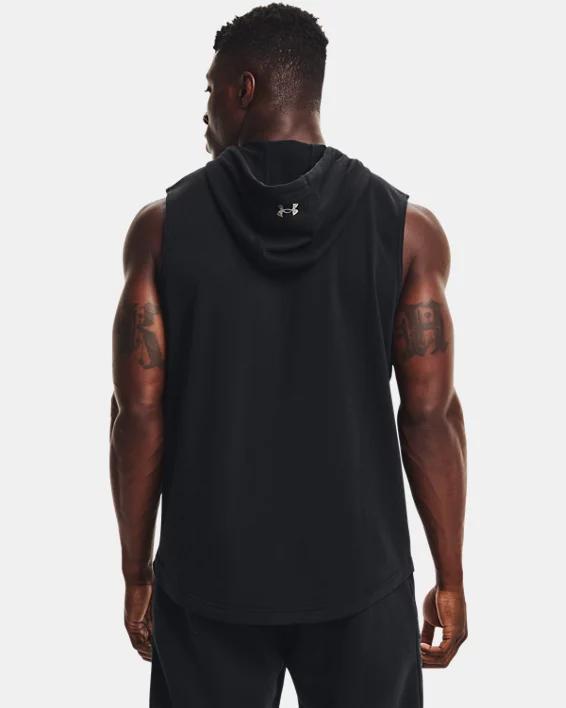 Men's Project Rock Terry Sleeveless Hoodie Product Image