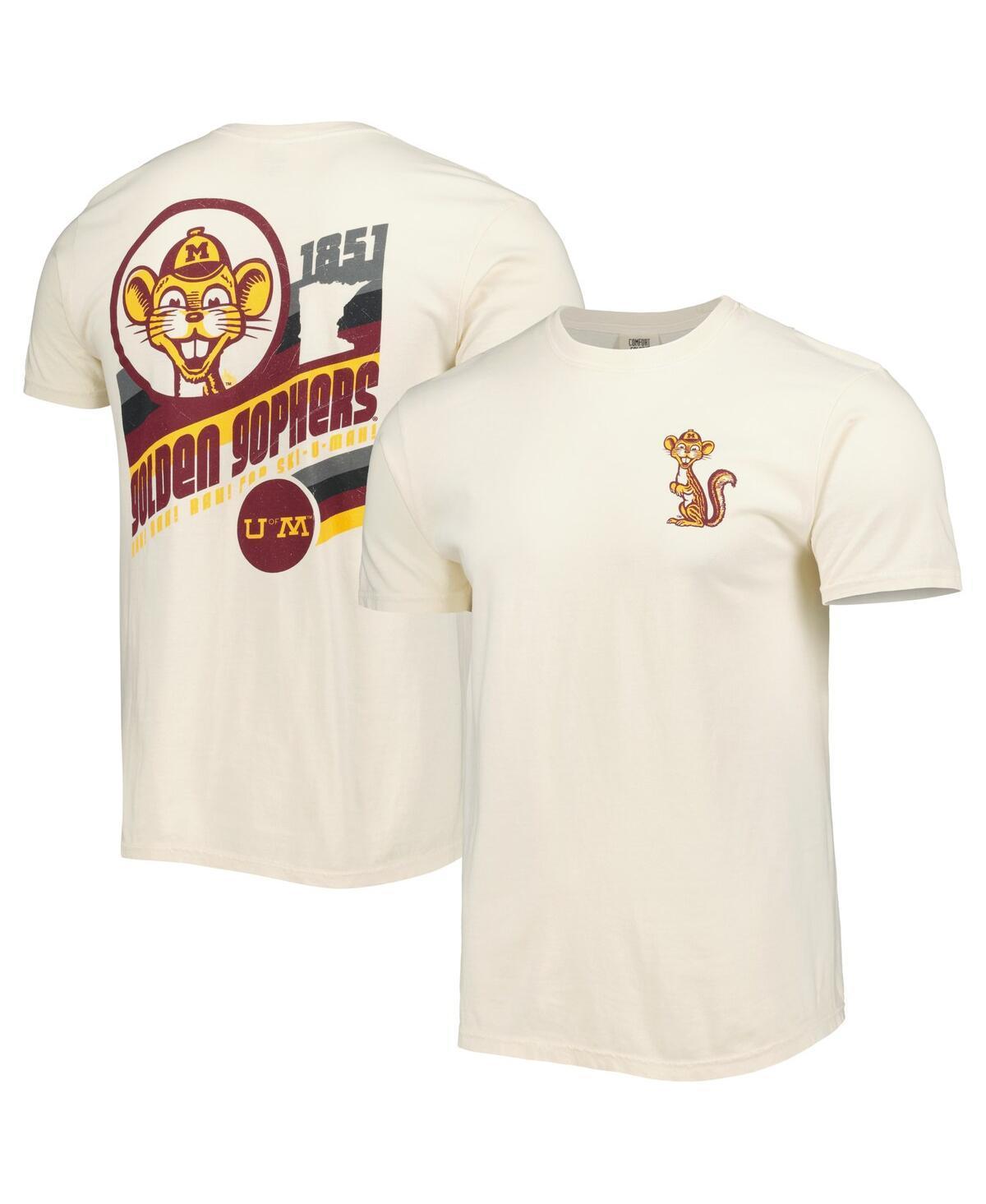 Mens Cream Minnesota Golden Gophers Vault Vintage-Inspired Comfort Color T-shirt Product Image