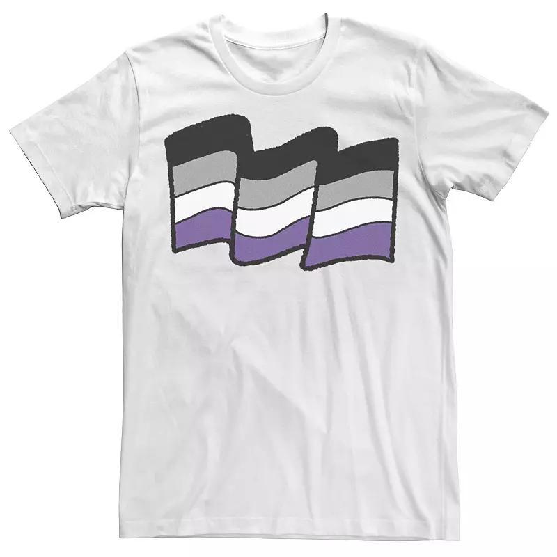 Mens Pride Asexual Flag Tee Product Image