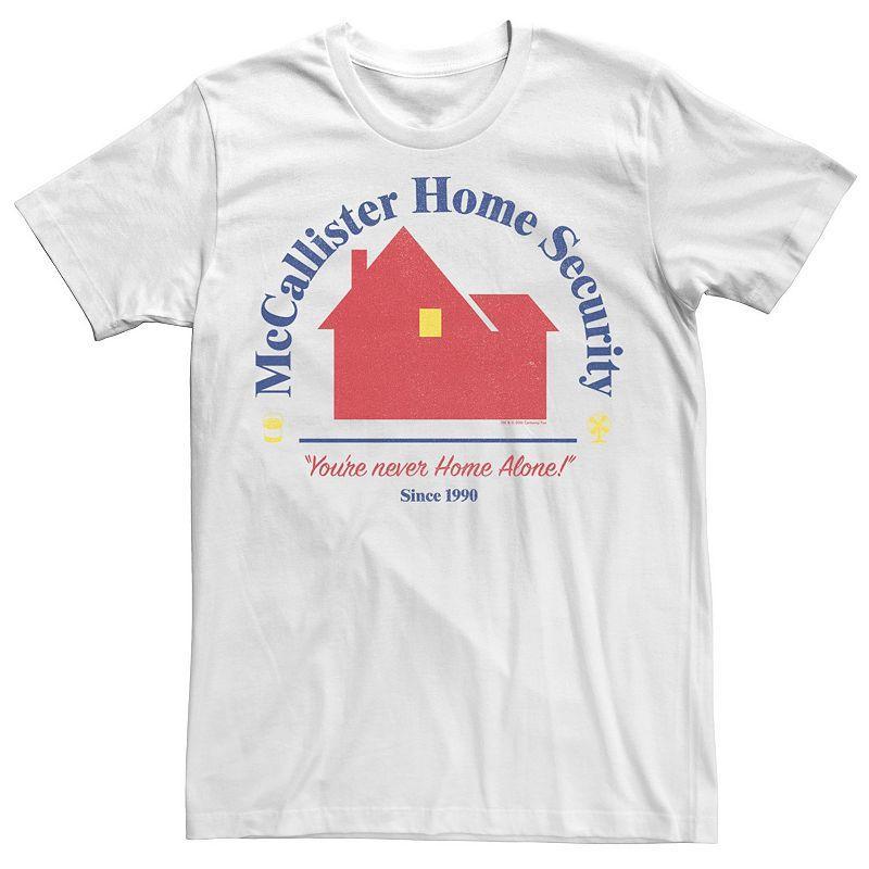 Mens Home Alone McCallister Home Security Logo Tee Product Image