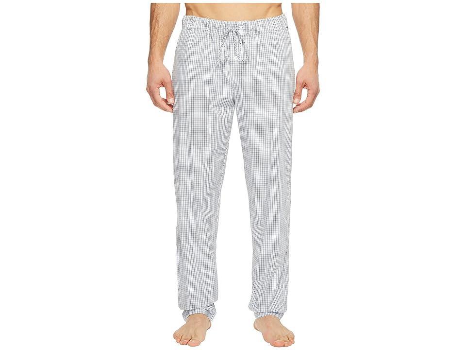 Hanro Night and Day Woven Lounge Pants (Shaded Check) Men's Pajama Product Image