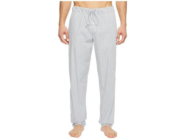 Hanro Night and Day Woven Lounge Pants (Shaded Check) Men's Pajama Product Image