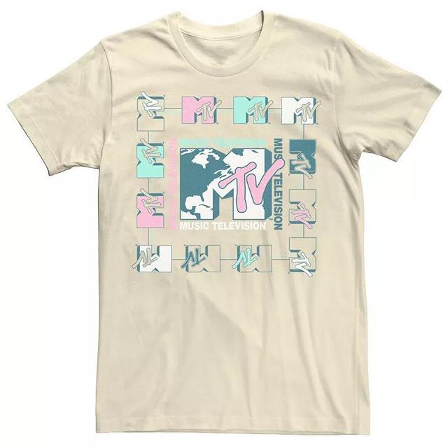 Mens MTV Music Square Logo Tee Product Image