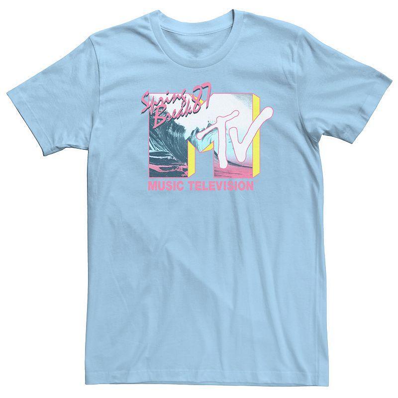 Mens MTV Spring Break 87 Tidal Wave Logo Short Sleeve Tee Product Image