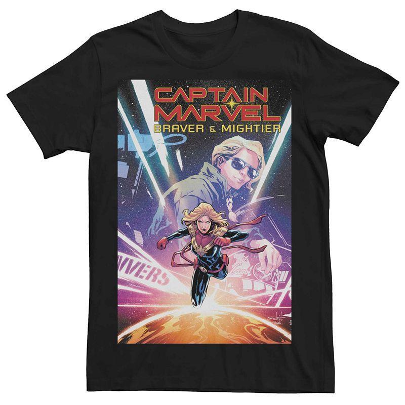 Mens Captain Marvel Graphic Tee Product Image