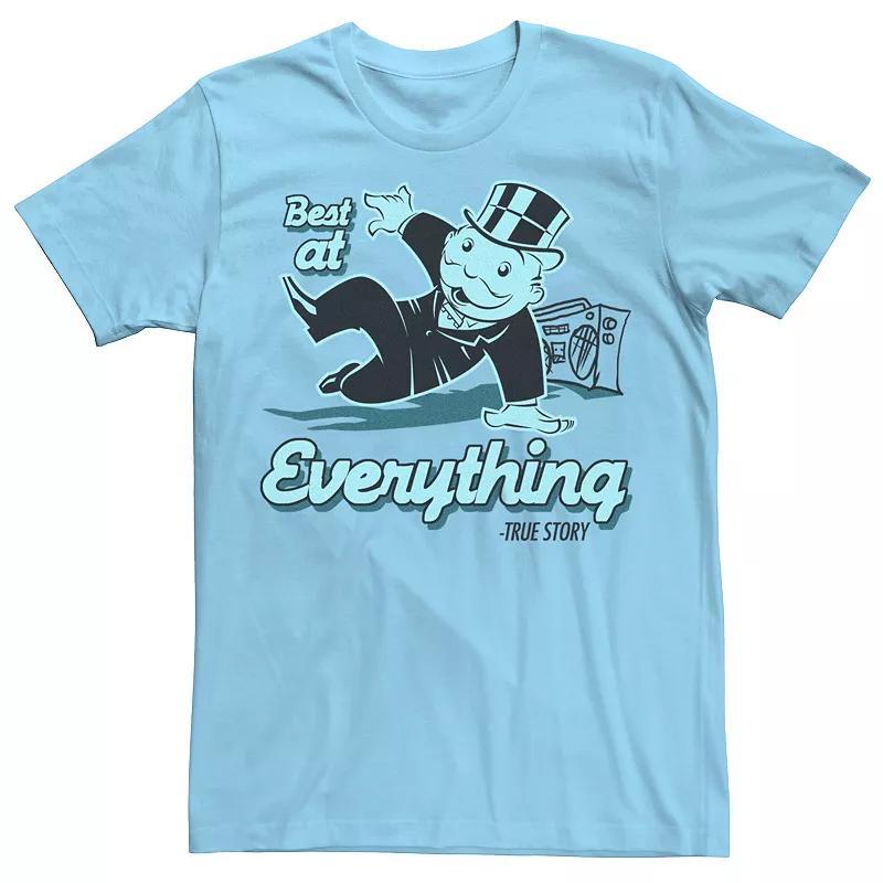 Mens Monopoly Man Breakdancing Graphic Tee Product Image