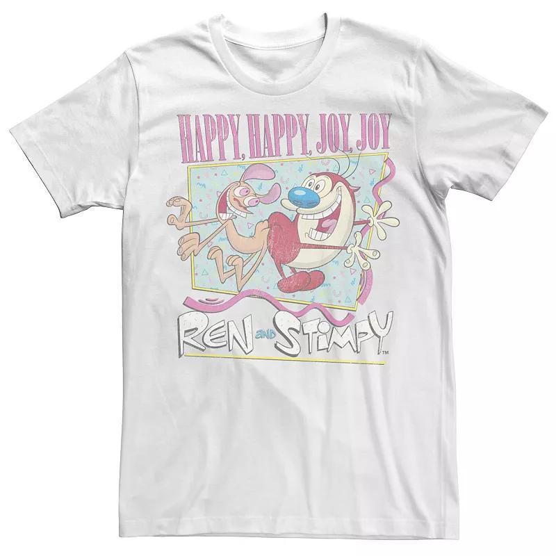 Mens Ren & Stimpy 90s Style Tee Product Image