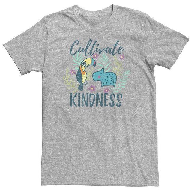 Big & Tall Disney Encanto Cultivate Kindness Distressed Animal Sketch Tee, Mens Athletic Grey Product Image