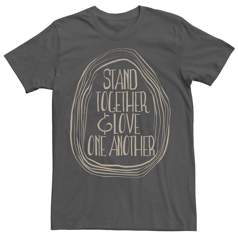 Mens Fifth Sun Stand Together Tee Grey Product Image