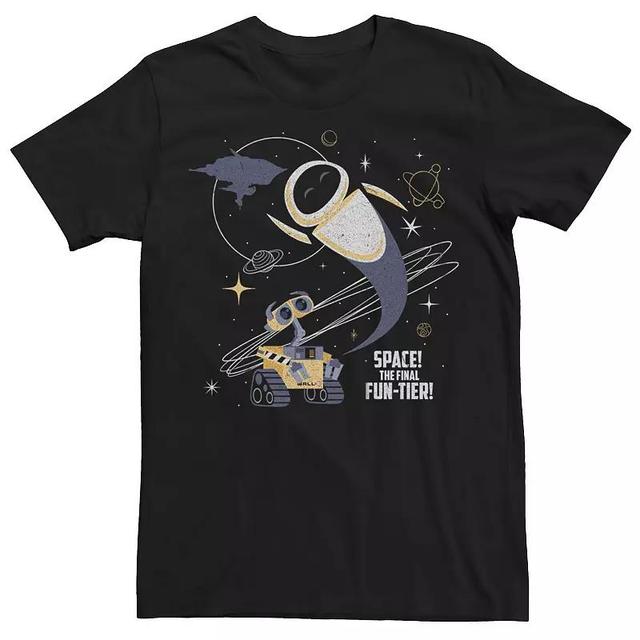 Disney / Pixars WALL-E & Eve Mens Space The Final Fun-tier Tee Product Image