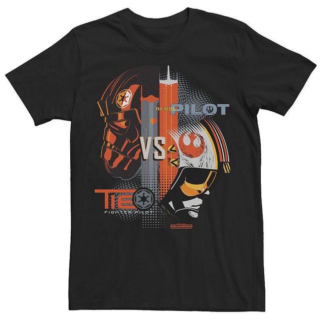 Mens Star Wars: Squadrons Empire Vs. Rebels Short Sleeve Tee Product Image