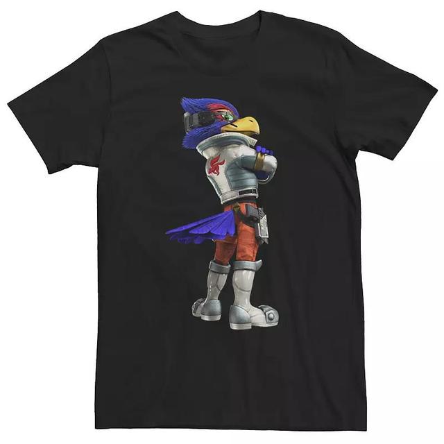 Mens Star Fox Zero Falco Stance Tee Black Product Image