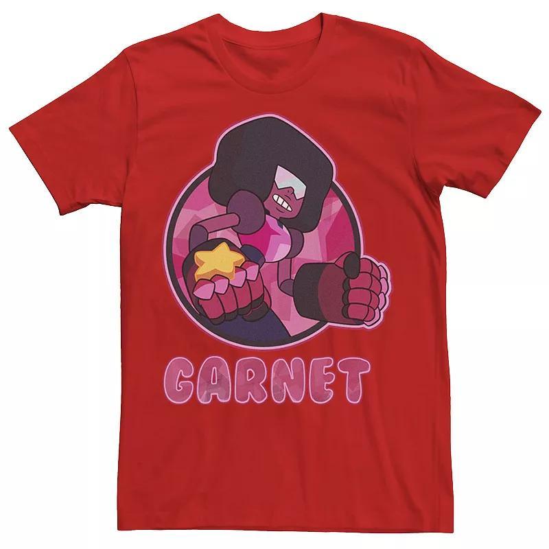 Mens Cartoon Network Steven Universe Garnet Circle Portrait Tee Product Image