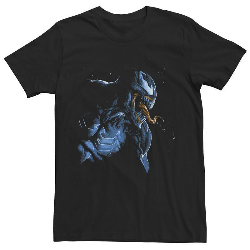 Mens Marvel Venom Graphic Tee Black Product Image