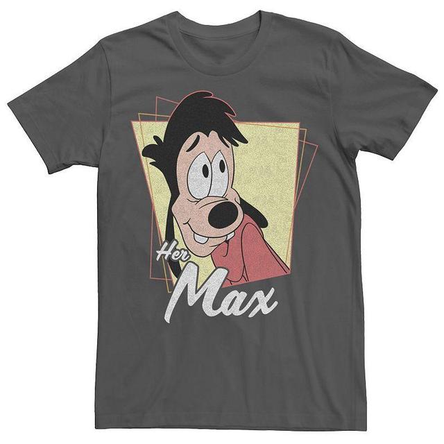 Disneys A Goofy Movie Mens Couples Her Max Tee Grey Product Image