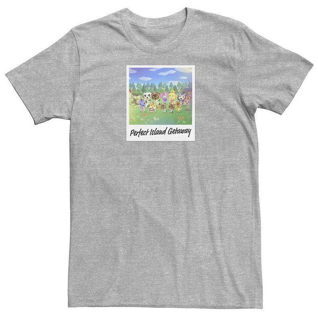 Big & Tall Animal Crossing: New Horizons Perfect Island Getaway Tee, Mens Athletic Grey Product Image