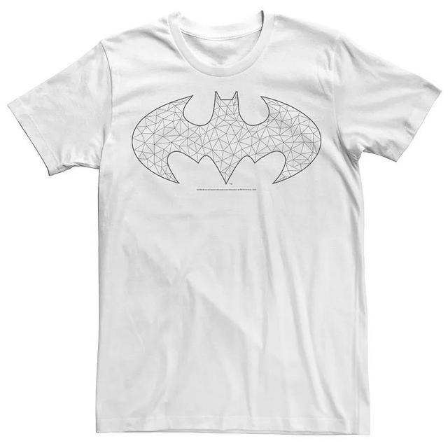 Mens DC Fandome Batman Yellow Line Art Logo Tee Product Image