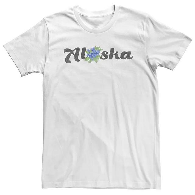 Big & Tall Alaska Alpine Forget-Me-Not Tee, Mens Product Image