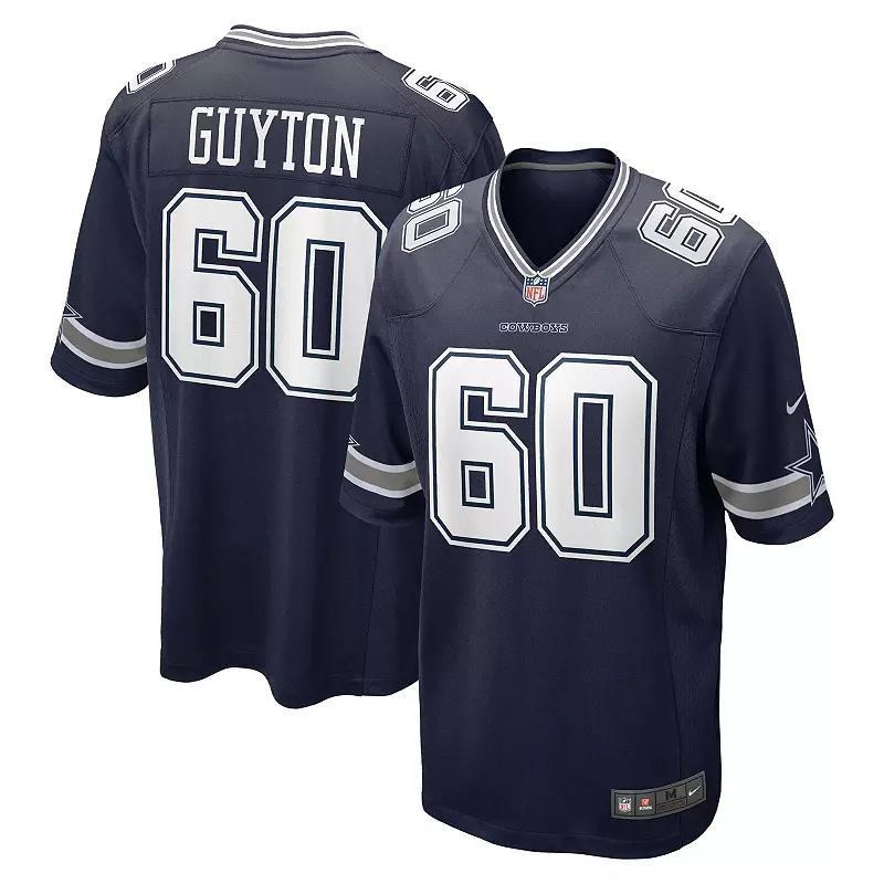 Mens Nike Tyler Guyton Dallas Cowboys 2024 NFL Draft First Round Pick Player Game Jersey Blue Product Image