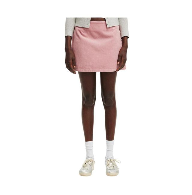 Cotton On Womens Cord Mini Skirt Product Image