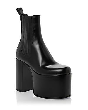 Valentino Garavani Womens Beatle High Heel Platform Booties Product Image