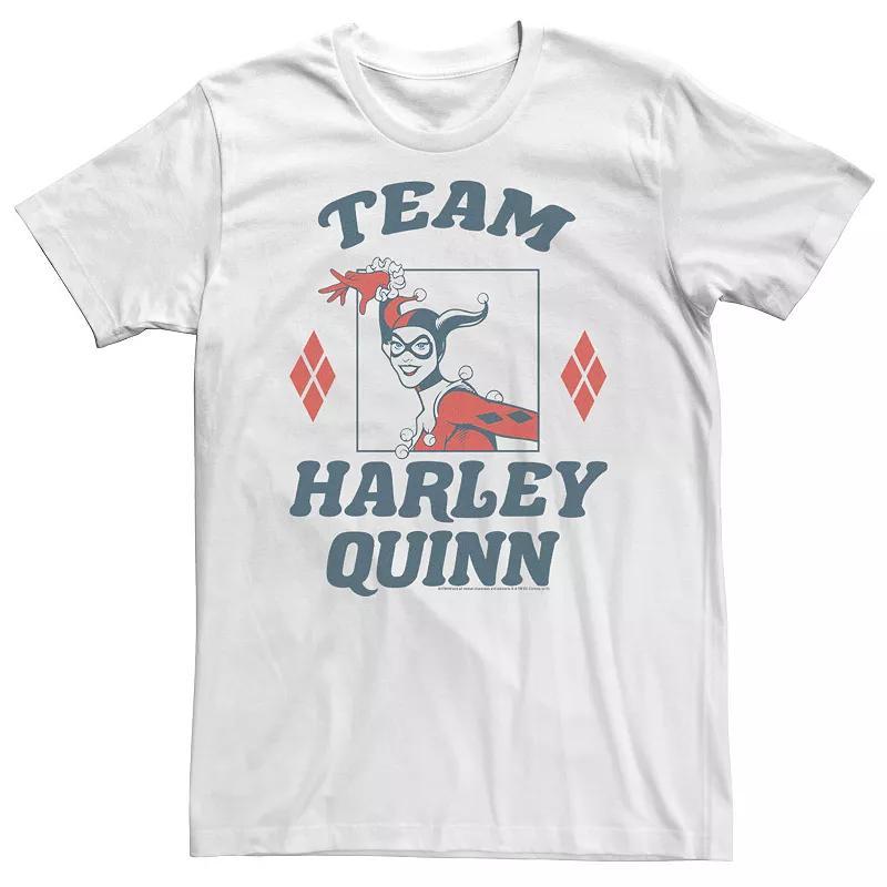 Big & Tall DC Comics Batman Team Harley Tee, Mens Product Image