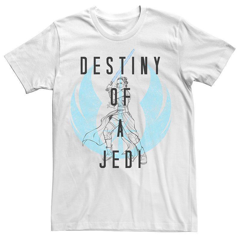 Mens Star Wars: The Rise Of Skywalker Rey Destiny Of A Jedi Tee Athletic Grey Product Image