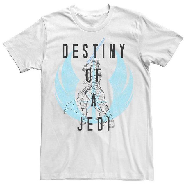 Mens Star Wars: The Rise Of Skywalker Rey Destiny Of A Jedi Tee Athletic Grey Product Image