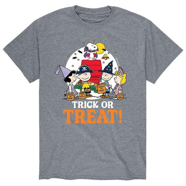 Big & Tall Peanuts Trick Or Treat Tee, Mens Product Image