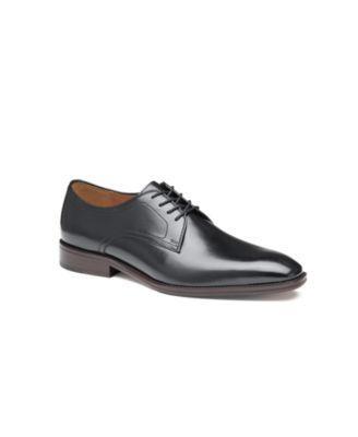 Johnston & Murphy Sullivan Plain Toe Italian Calfskin) Men's Lace Up Wing Tip Shoes Product Image